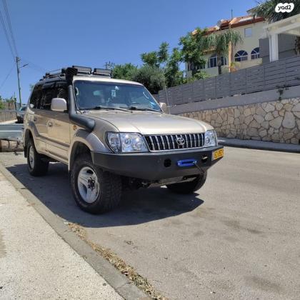 טויוטה לנד קרוזר פרדו ארוך 4X4 Luxury אוט' דיזל 8 מק' 3.0 (163 כ''ס) דיזל 2001 למכירה בבית אריה u002F עופרים