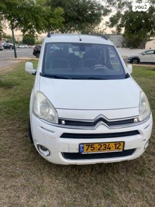 סיטרואן ברלינגו דור 2 (2008-2019) Comfort PK ידני דיזל 5 מק' 1.6 (92 כ"ס) דיזל 2013 למכירה בקדימה צורן