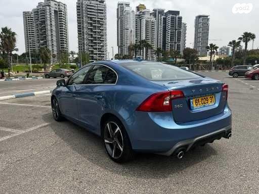 וולוו S60 T5 R-Design אוט' 2.0 (245 כ"ס) בנזין 2015 למכירה בראשון לציון