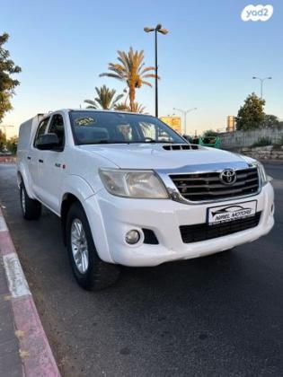 טויוטה היילקס ויגו 4X4 4X4 דאבל קבינה ידני דיזל 2.5 (144 כ''ס)[2011-2015] דיזל 2014 למכירה בחולון