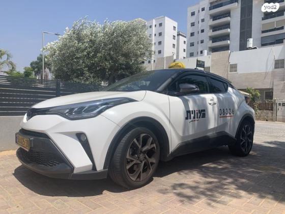 טויוטה C-HR Style Luxury הייבריד אוט' 1.8 (122 כ''ס) בנזין 2021 למכירה בקרית גת