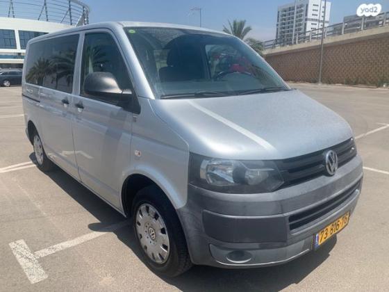 פולקסווגן טרנספורטר מסחרי/נוסעים Kombi קצר אוט' דיזל 2-3 מק' 3 דל' 2.0 (140 כ"ס) דיזל 2012 למכירה ברחובות