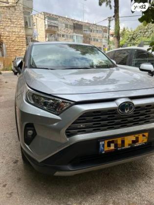 טויוטה RAV4 הייבריד E-xperience הייבריד 5 דל' אוט' 2.5 (178 כ''ס) בנזין 2022 למכירה בירושלים