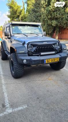 ג'יפ / Jeep רנגלר קצר 4X4 Sport אוט' 3.6 (280 כ''ס) בנזין 2013 למכירה בראשון לציון