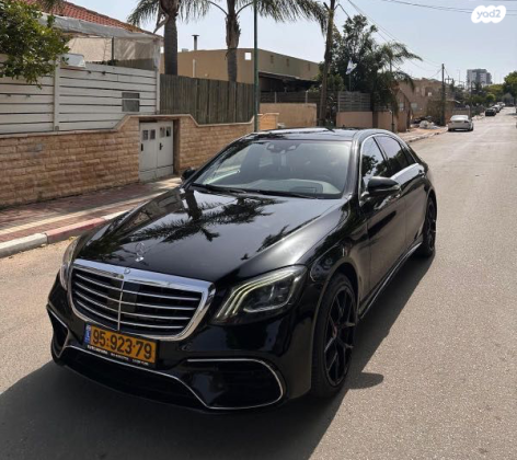 מרצדס S-Class S500E Plug In הייבריד אוט' 3.0 (442 כ"ס) היברידי חשמל / בנזין 2016 למכירה בחדרה