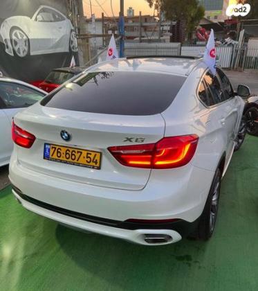 ב.מ.וו X6 4X4 XDRIVE30D Luxury אוט' דיזל 3.0 (258 כ''ס) דיזל 2015 למכירה בכפר קאסם