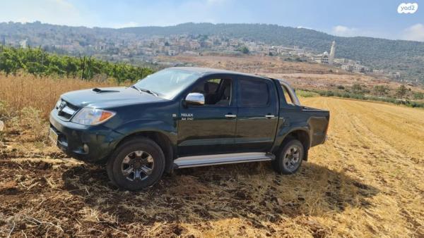 טויוטה היילקס ויגו 4X4 4X4 דאבל קבינה אוט' דיזל 3.0 (171 כ''ס) דיזל 2008 למכירה בבועיינה נוג'יידאת