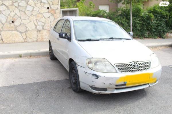 טויוטה קורולה GLI אוט' 1.6 (110 כ''ס) בנזין 2003 למכירה ברחלים