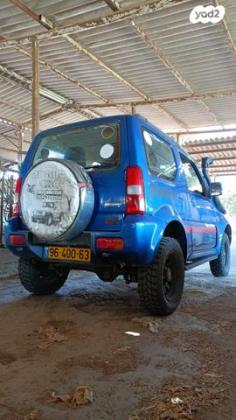 סוזוקי ג'ימני 4X4 JLX אוט' 1.3 (85 כ''ס) בנזין 2008 למכירה בכפר תבור