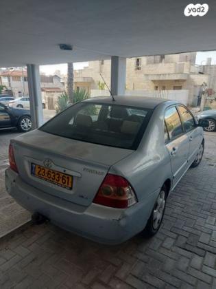 טויוטה קורולה GLI אוט' 1.6 (110 כ''ס) בנזין 2007 למכירה בירושלים