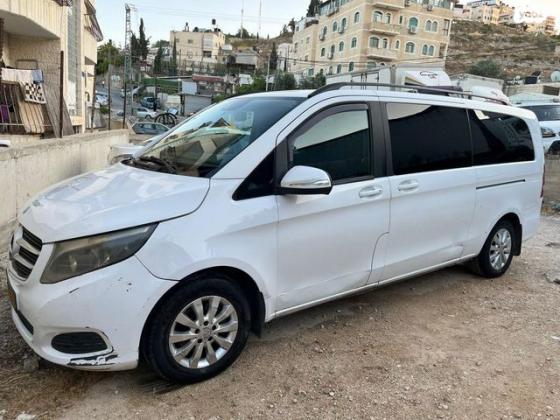 מרצדס V-Class V220 Trend A3 אוט' דיזל 7 מק' 2.1 (163 כ"ס) דיזל 2015 למכירה בירושלים