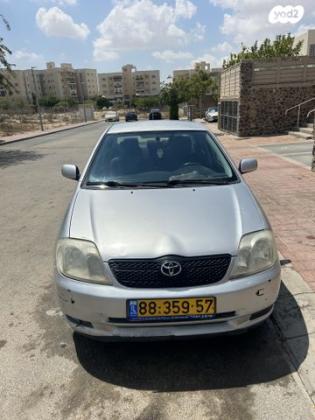 טויוטה קורולה Sun אוט' 1.6 (110 כ''ס) בנזין 2004 למכירה בבאר שבע