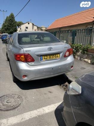 טויוטה קורולה Sun רובוטית 1.6 (124 כ"ס) בנזין 2008 למכירה בירושלים