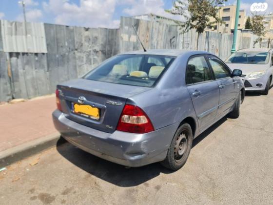 טויוטה קורולה GLI אוט' 1.6 (110 כ''ס) בנזין 2003 למכירה באלעד