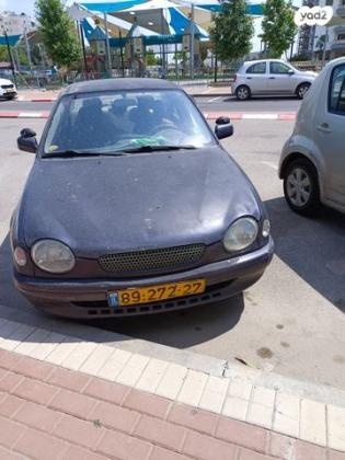 טויוטה קורולה GLI אוט' 1.6 (99-02)- 110 כ"ס בנזין 1999 למכירה בעפולה