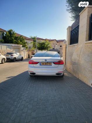 ב.מ.וו סדרה 7 740E IPer Luxury הייבריד אוט' 2.0 (326 כ"ס) היברידי חשמל / בנזין 2017 למכירה באלעד