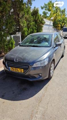 פיג'ו 301 Active אוט' 1.6 (115 כ"ס) בנזין 2013 למכירה בנס ציונה