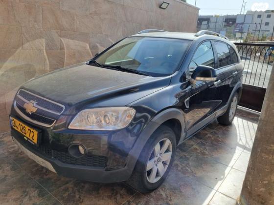 שברולט קפטיבה 4X4 LT אוט' דיזל 7 מק' 2.0 (150 כ''ס) דיזל 2010 למכירה ביפיע