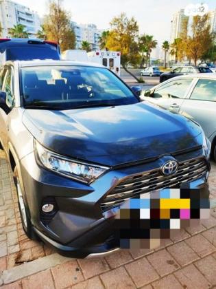 טויוטה RAV4 הייבריד E-xperience הייבריד 5 דל' אוט' 2.5 (178 כ''ס) בנזין 2021 למכירה באשדוד