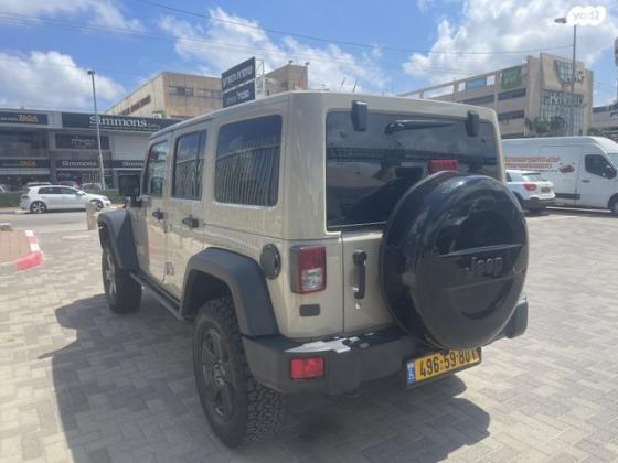 ג'יפ / Jeep רנגלר ארוך 4X4 Rubicon אוט' 3.6 (280 כ''ס) בנזין 2018 למכירה ברמת גן