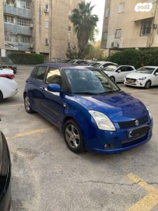 סוזוקי סוויפט GLX אוט' 1.5 (101 כ''ס) בנזין 2007 למכירה בחולון