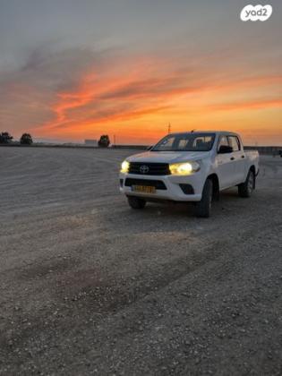 טויוטה היילקס 4X4 4X4 Active דאבל קבינה ידני דיזל 2.4 (150 כ''ס) דיזל 2018 למכירה במצפה רמון