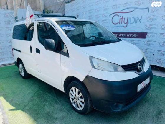 ניסאן NV200 Combi ידני דיזל 5 מק' 1.5 (90 כ''ס) דיזל 2018 למכירה בחולון