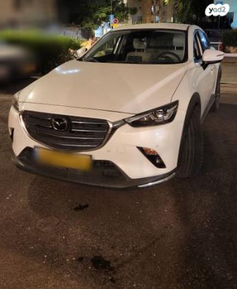 מאזדה CX-3 Pure White אוט' 2.0 (156 כ"ס) בנזין 2020 למכירה בראשון לציון