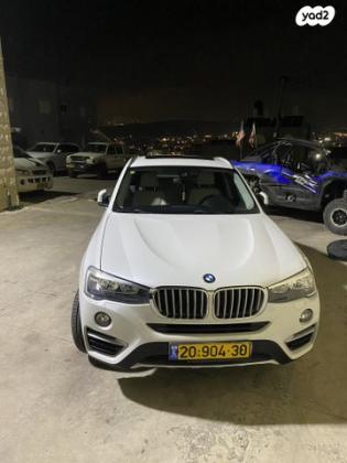 ב.מ.וו X4 4X4 XDRIVE20I Sport אוט' 2.0 (184 כ''ס) בנזין 2016 למכירה בכרמיאל