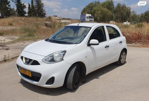 ניסאן מיקרה Visia ידני 1.2 (80 כ''ס) בנזין 2014 למכירה בבית הלל