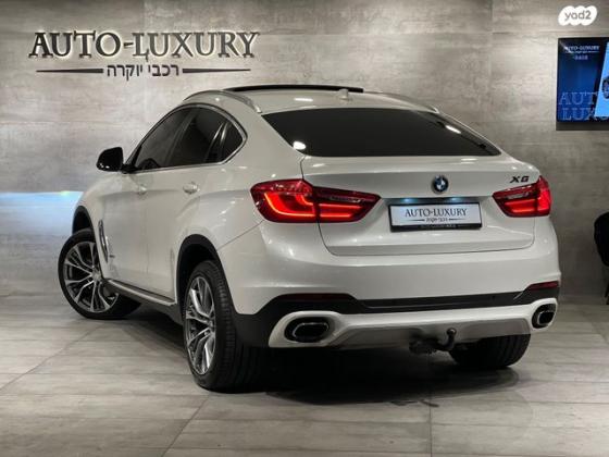 ב.מ.וו X6 4X4 XDRIVE50I Luxury אוט' 4.4 (449 כ''ס) בנזין 2016 למכירה בראשון לציון