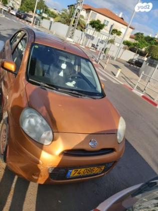 ניסאן מיקרה Visia אוט' 1.2 (80 כ''ס) בנזין 2011 למכירה בבת ים