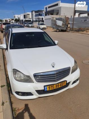 מרצדס C-Class Taxi C200D Taxi Classic אוט' דיזל 2.1 (136 כ"ס) [11-15] דיזל 2014 למכירה בעומר