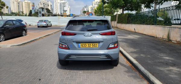 יונדאי קונה EV אוט' חשמלי (136 כ''ס) חשמלי 2022 למכירה בראש העין