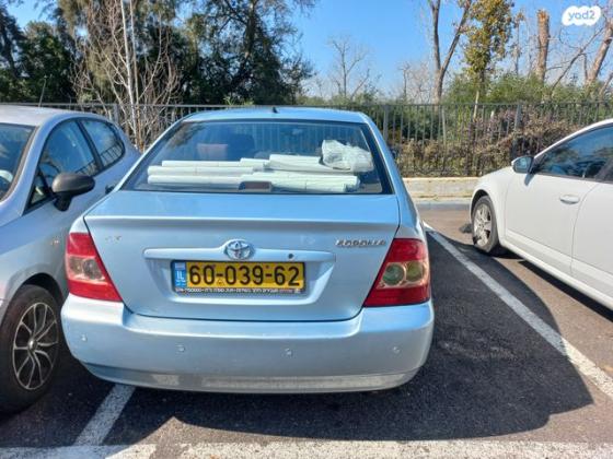 טויוטה קורולה GLI אוט' 1.6 (110 כ''ס) בנזין 2007 למכירה במודיעין עילית