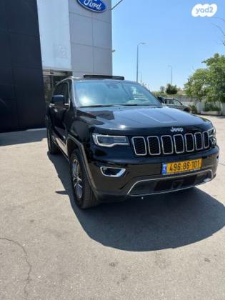 ג'יפ / Jeep גרנד צ'ירוקי 4X4 Limited אוט' 3.6 (282 כ''ס) בנזין 2018 למכירה ברחובות