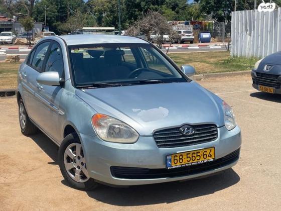 יונדאי אקסנט (עד 2012) GLS אוט' 1.6 (112 כ''ס) בנזין 2008 למכירה בנתניה