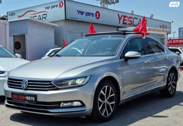 פולקסווגן פאסאט Premium אוט' 1.8 (180 כ"ס) בנזין 2016 למכירה בבת ים