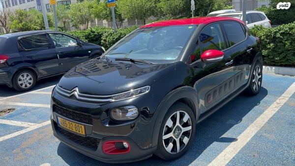 סיטרואן C3 Shine PK אוט' 1.2 (110 כ"ס) בנזין 2018 למכירה בתל אביב יפו