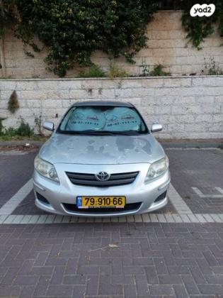 טויוטה קורולה Sun רובוטית 1.6 (124 כ"ס) בנזין 2008 למכירה בנס ציונה