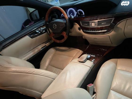 מרצדס S-Class S500 Long Luxury אוט' 4.7 (435 כ''ס) בנזין 2011 למכירה בירושלים