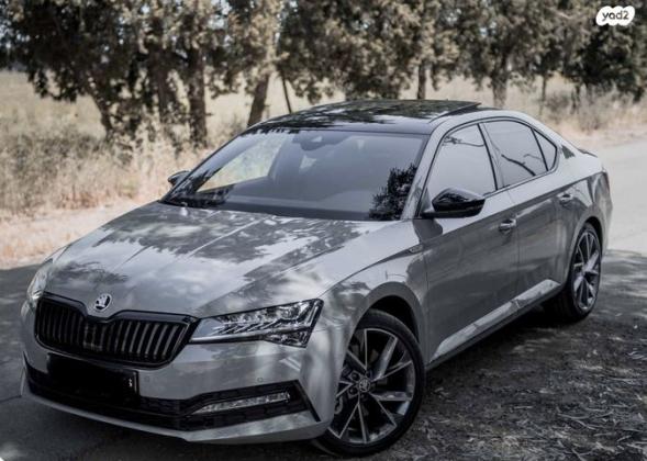 סקודה סופרב (2019 ואילך) 4X4 Sportline אוט' 2.0 (280 כ''ס) בנזין 2023 למכירה בנצרת