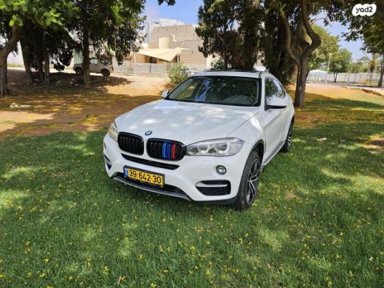 ב.מ.וו X6 4X4 XDRIVE30D Luxury אוט' דיזל 3.0 (258 כ''ס) דיזל 2016 למכירה בנהריה