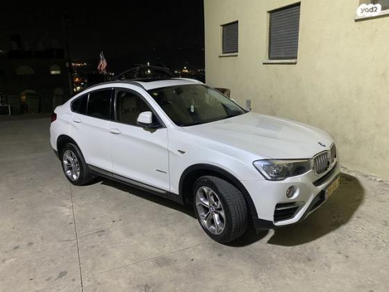 ב.מ.וו X4 4X4 XDRIVE20I Sport אוט' 2.0 (184 כ''ס) בנזין 2016 למכירה בכרמיאל