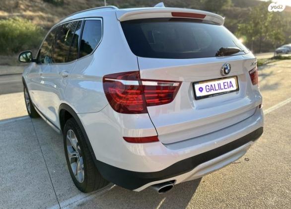 ב.מ.וו X3 4X4 XDRIVE20D X-Line אוט' דיזל 2.0 (190 כ''ס) דיזל 2015 למכירה בטבריה