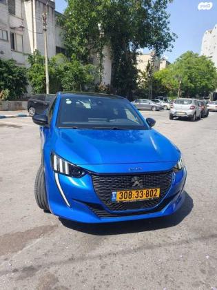 פיג'ו 208 GT אוט' 1.2 (130 כ''ס) בנזין 2021 למכירה בתל אביב יפו