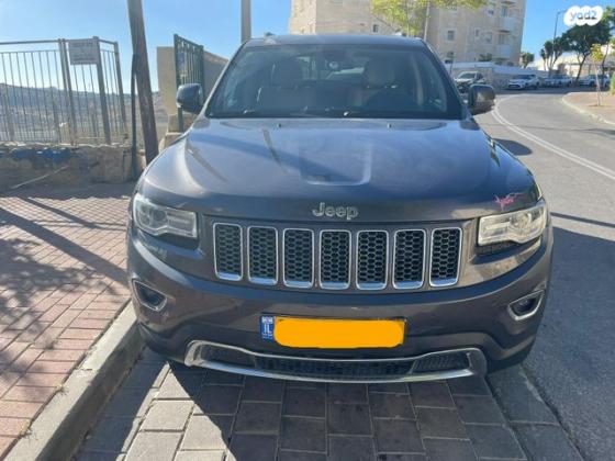 ג'יפ / Jeep גרנד צ'ירוקי 4X4 Limited אוט' דיזל 3.0 (241 כ"ס) דיזל 2015 למכירה בירושלים