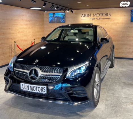 מרצדס GLC-Class קופה 4X4 GLC350E AMG Coupe הייבריד אוט' 2.0 (211 כ"ס) היברידי חשמל / בנזין 2018 למכירה ביבנה