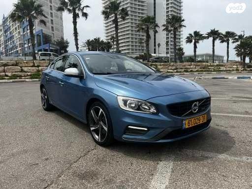 וולוו S60 T5 R-Design אוט' 2.0 (245 כ"ס) בנזין 2015 למכירה בראשון לציון