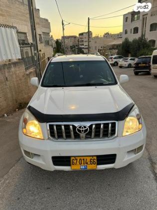 טויוטה לנד קרוזר ארוך 4X4 STD אוט' דיזל 8 מק' 3.0 (173 כ''ס) דיזל 2008 למכירה בירושלים